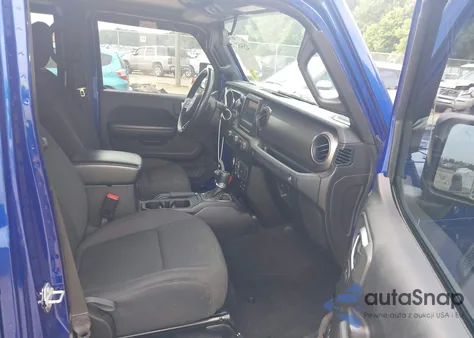 2018 Jeep Wrangler Unlimited Sport S 4X4 z USA, uszkodzony, nr VIN 1C4HJXDG4JW318489